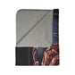 Three of Swords tarot blanket (Black)