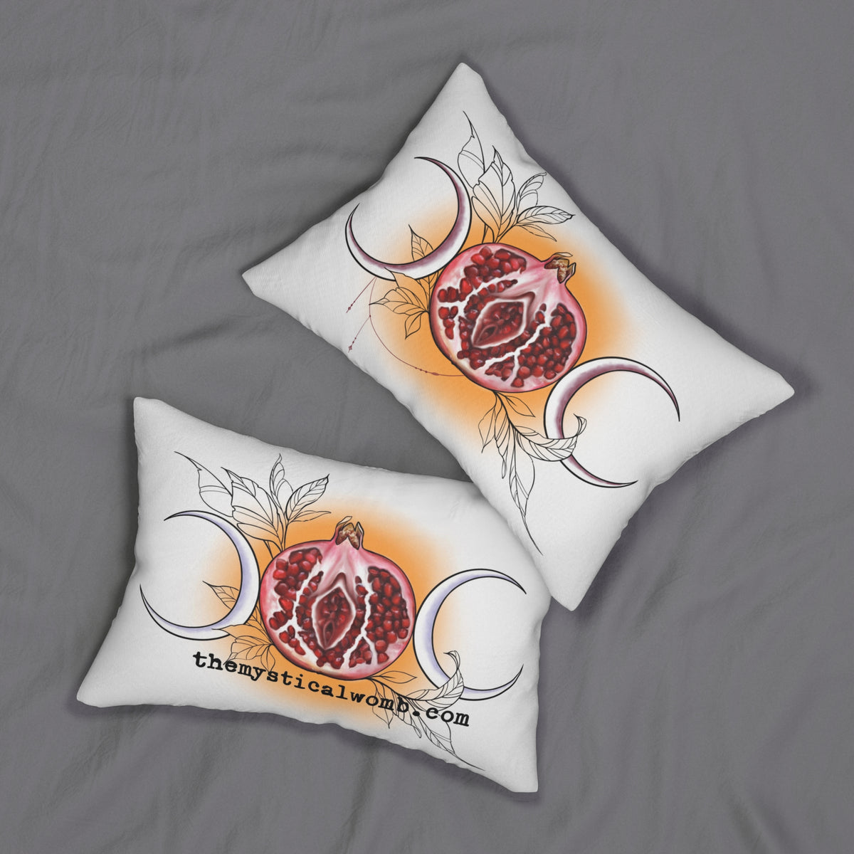 Persephone’s Pomegranate Pillow