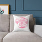 The Mystical Womb logo Canvas Pillow