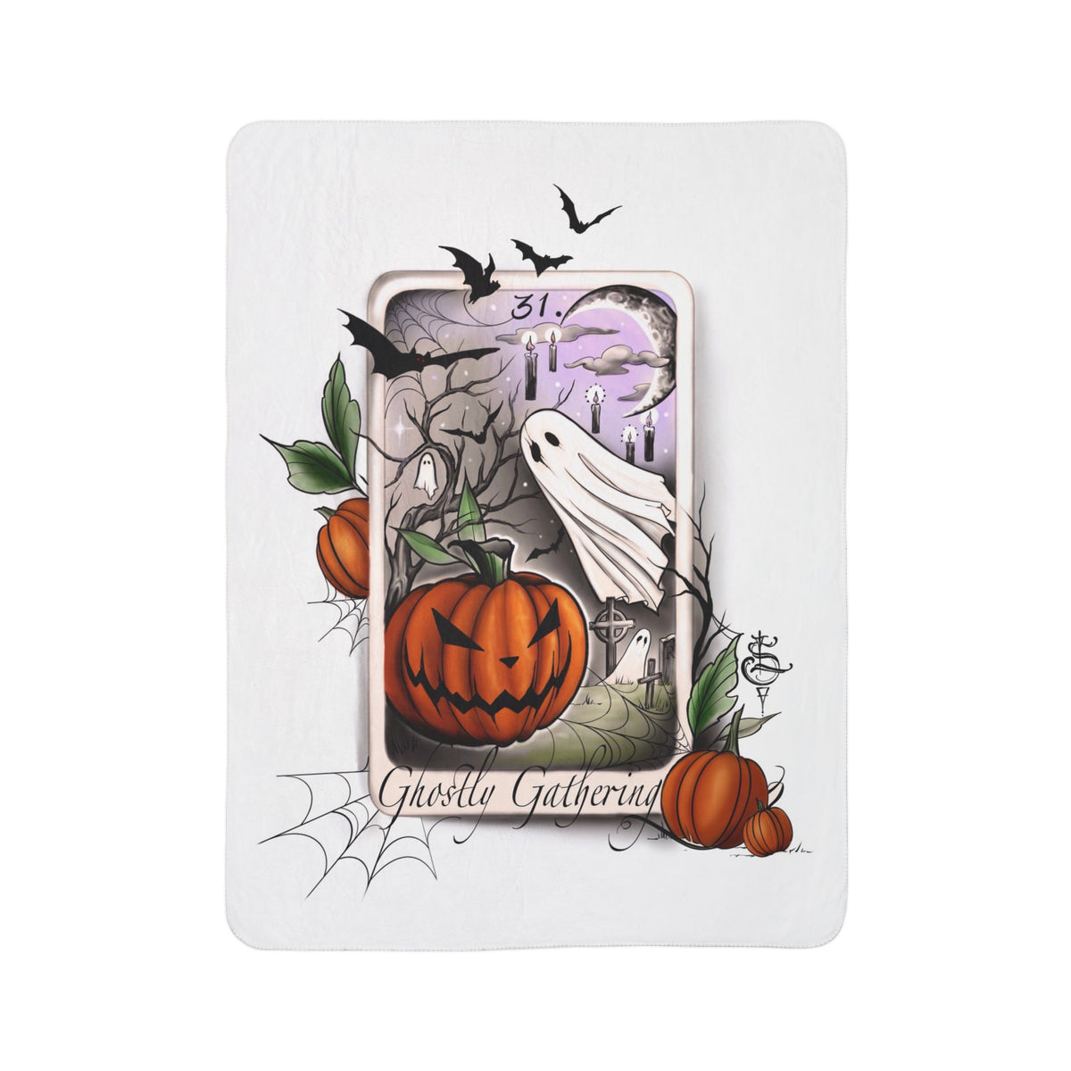 Ghostly Gathering blanket