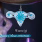Uterus keychains