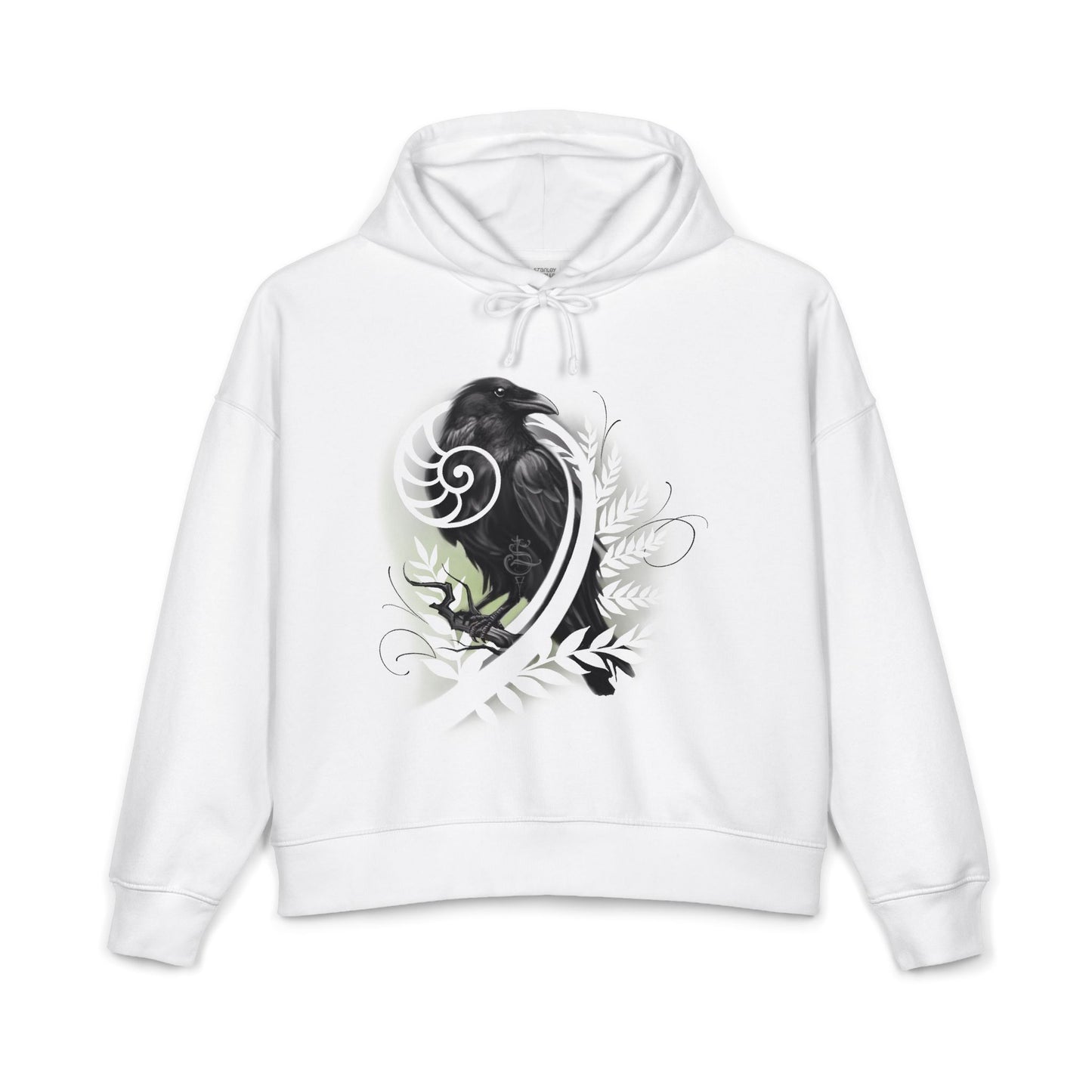 Camille’s Raven hoodie Mid-length