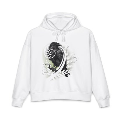 Camille’s Raven hoodie Mid-length