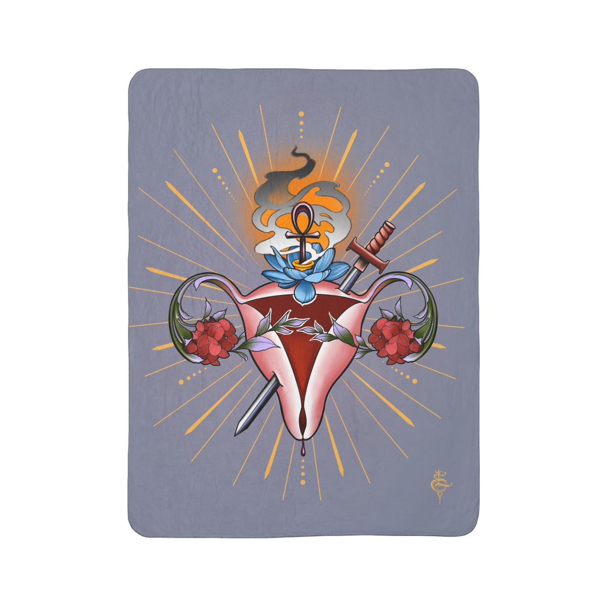 The Sacred Womb blanket