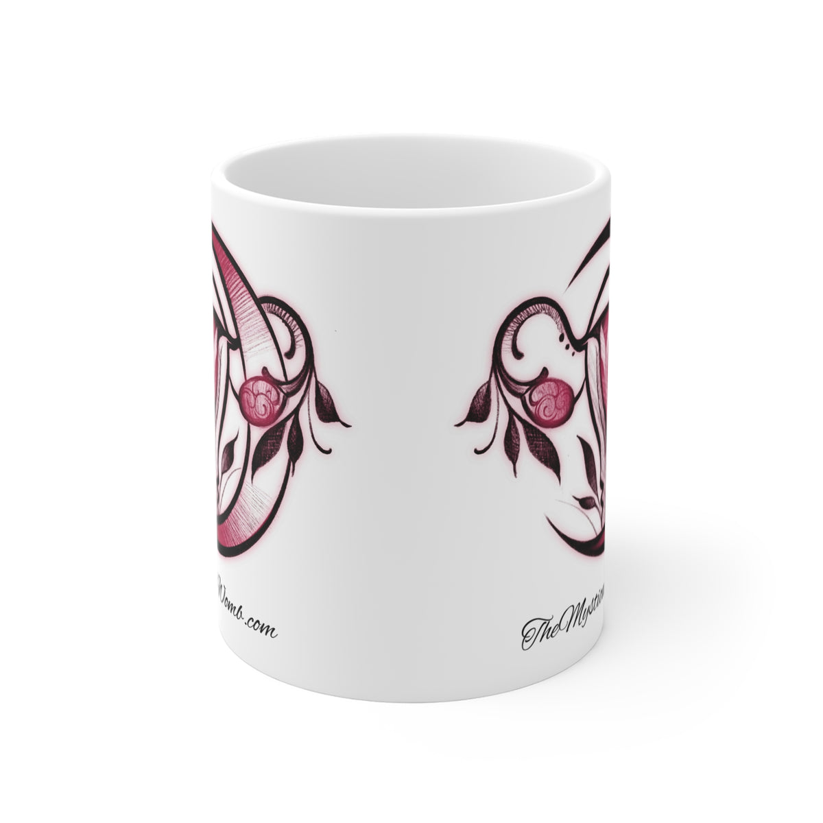 The Mystical Womb logo Mug 11oz