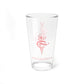 Sera’s Dagger pint glass (pink)