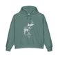 Flower tattoo design Mid length hoodie