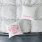 The Mystical Womb logo Canvas Pillow
