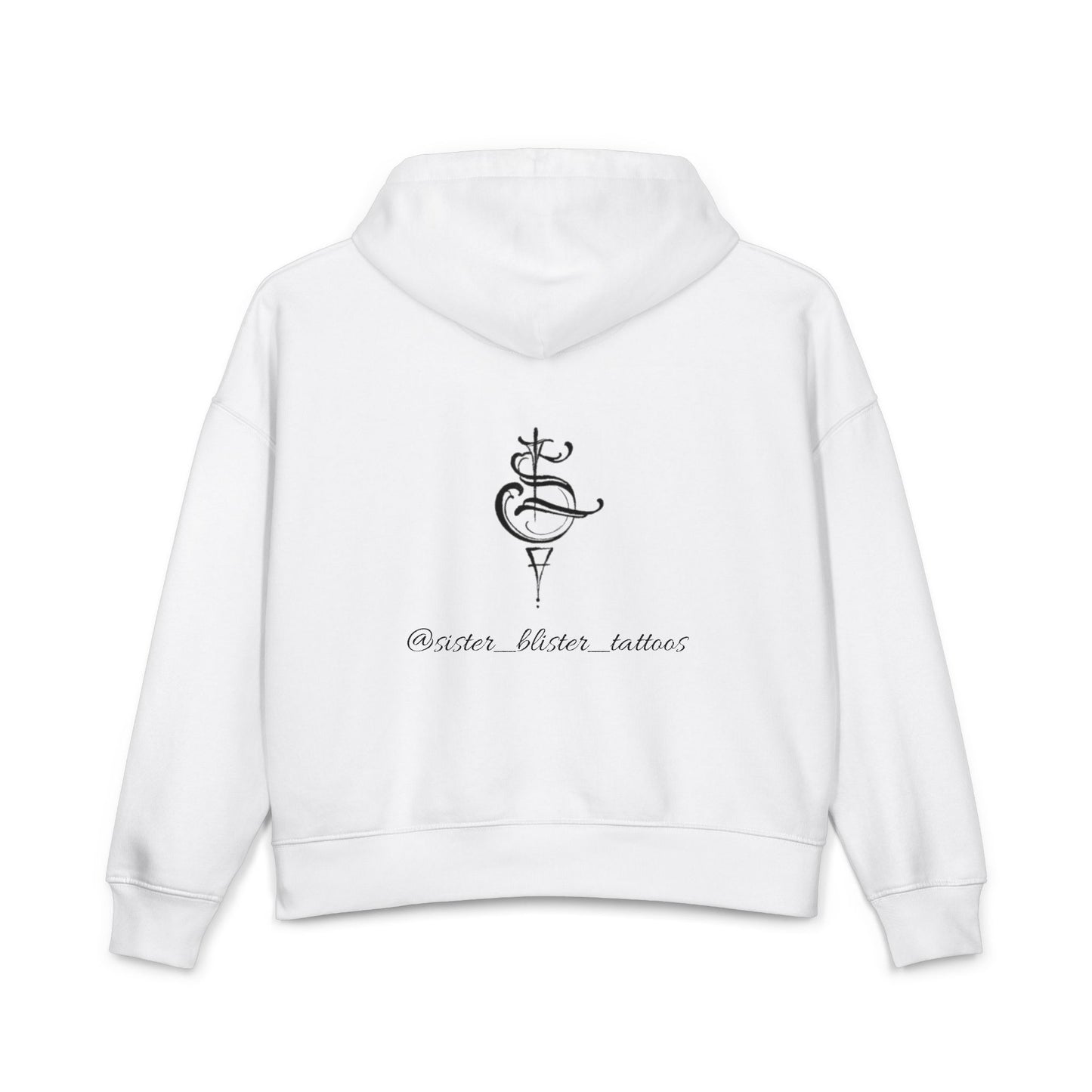 Camille’s Raven hoodie Mid-length