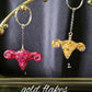 Uterus keychains