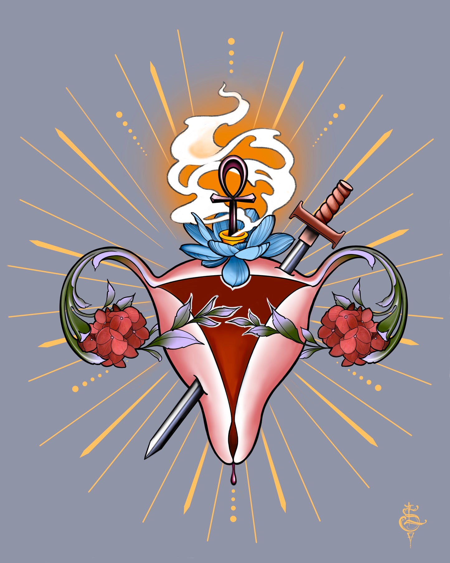Sacred Womb art print
