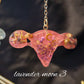 Uterus keychains