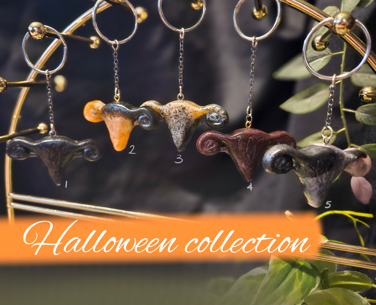 Uterus keychains