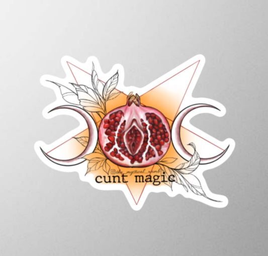Pomegranate sticker