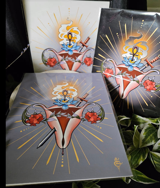 Sacred Womb art print