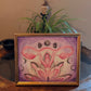 Cosmic Womb watercolor original (one of a kind)