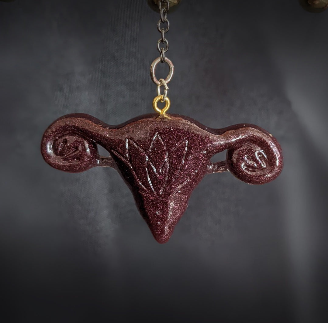 Uterus keychains