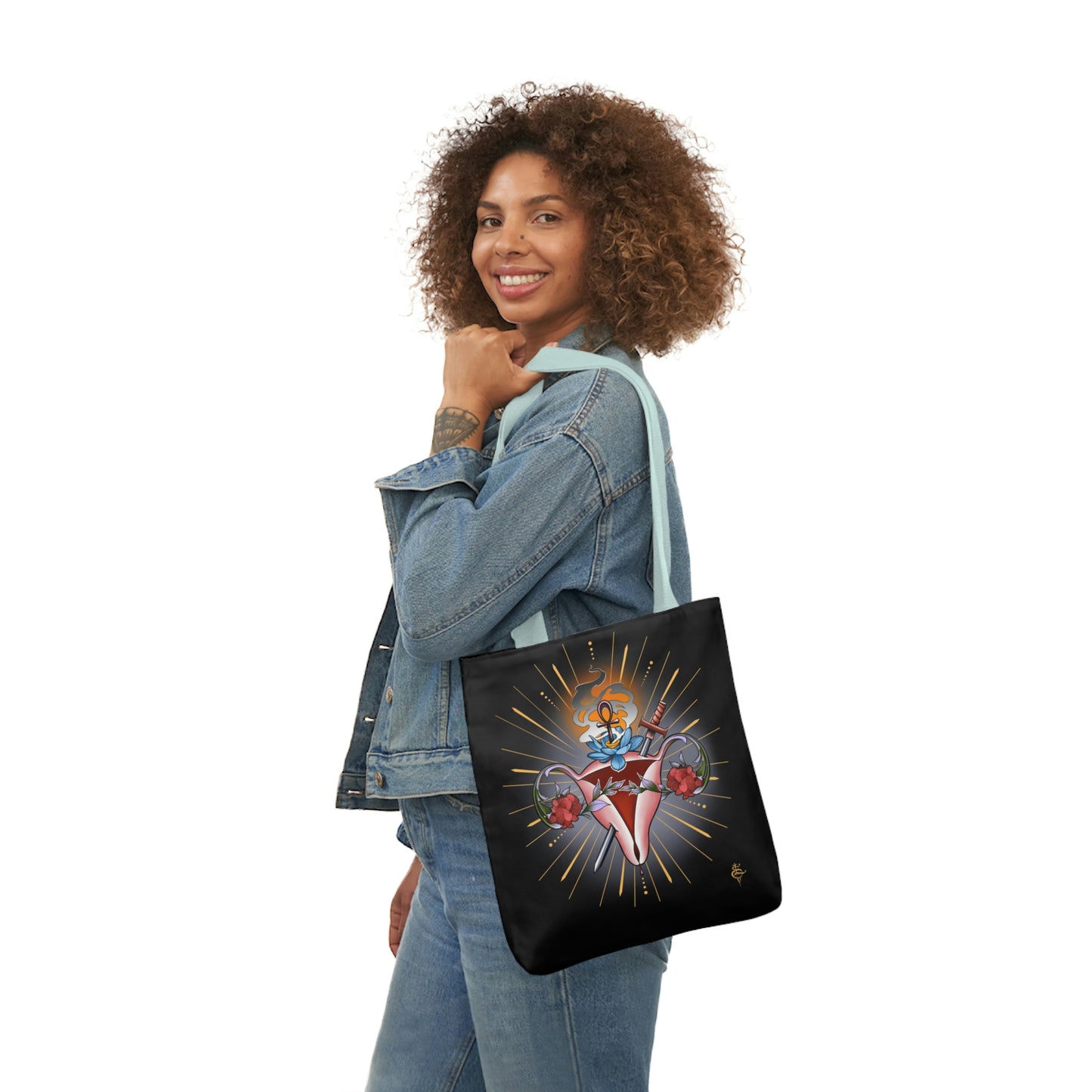 Sacred Womb Canvas Tote Bag